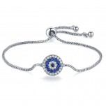 Bratara Charm Blue Flower